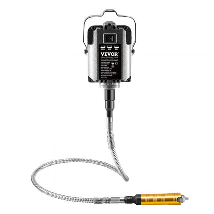 VEVOR flex-as slijpmachine roterend gereedschap 1200W 30000rpm voetpedaal 31 stuks