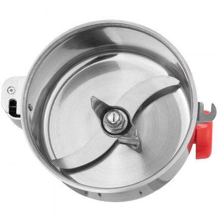 VEVOR Grinder Elektrische Graanmolen 150g Slijpmachine 1050W Multifunctionele Keukenmolen Meelpoeder Machine Timing Droge Molen voor