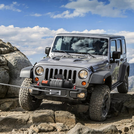 VEVOR Elektrische Lier 18.000 lb Winch Voertuigen Lier IP67 Staalkabel Draadloze Bediening