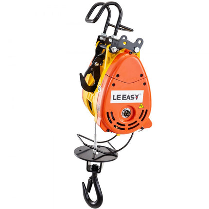 VEVOR Elektrische Kabeltakel Hoist Lifting Takel Elektrische Lier elektrische kettingtakel kabel 230kg met 30m