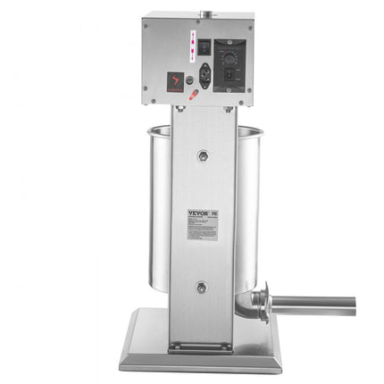 VEVOR Worstvuller Worstmachine Worstvuller 10L Elektrisch RVS