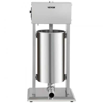 VEVOR Worstvuller Worstmachine Worstvuller 15L Elektrisch RVS