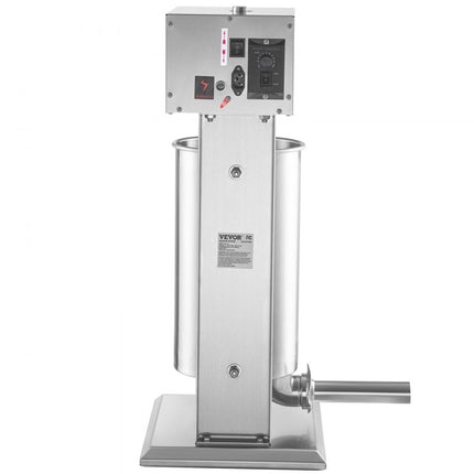 VEVOR Worstvuller Worstmachine Worstvuller 15L Elektrisch RVS