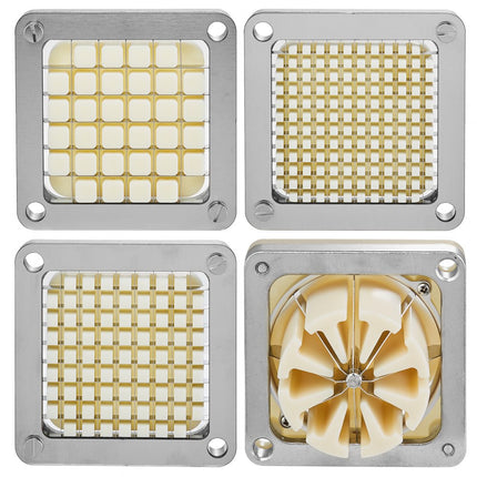 VEVOR Franse Frietsnijder Professionele Aardappelsnijder 40W 4 Stukken Bladen