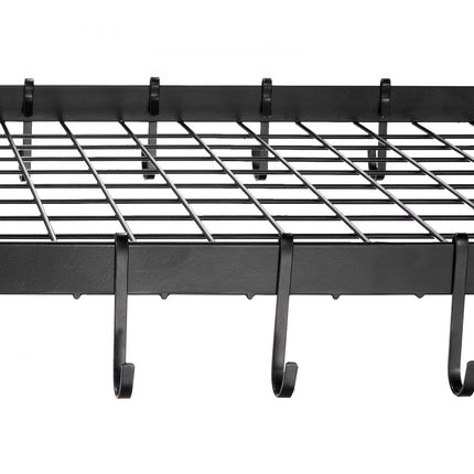 VEVOR Plafondhangend pottenrek 32 inch pottenrek met 12 S-haken