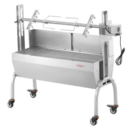 VEVOR lamsgrill speenvarkengrill spitbraadgrill 52W 90kg voorruit
