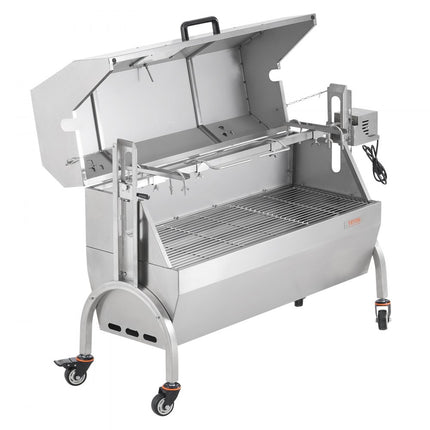 VEVOR Lamsgrill Speenvarkengrill Spitbraadgrill 52W 90kg Elektrische BBQ