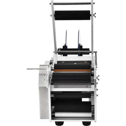 VEVOR Semi-automatische etiketteermachine 20-50 etiketten per minuut etiketteermachine etiketbreedtes van 13-150 mm, etiketlengtes van 25-300 mm prijskaartjes flessenetiketteermachine