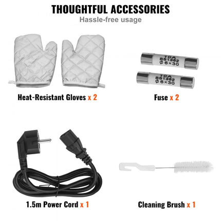 VEVOR elektrische oliepers, 700 W roestvrijstalen olie-extractiemachine, 140 ℃ constante temperatuur, hete persoliepers voor het persen van pinda's, sesamzaad, koolzaad, theezaden