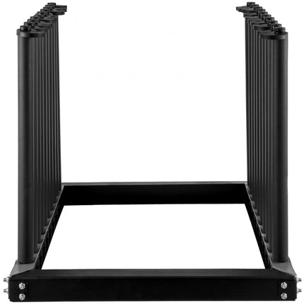 VEVOR voorruitdrager 9 vellen stalen voorruitwagendrager voorruitglasdrager 24" hoogte vrachtwagenvoorruitdrager met PVC-pad en schuimvulling