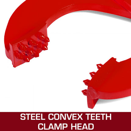 VEVOR pallettrekker, capaciteit 2 T, rode pallettrekker palletgrijper bekopening 16 cm bekhoogte 1,2 cm verstelbaar om het gebruik aan te passen