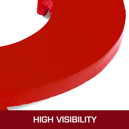 VEVOR pallettrekker, capaciteit 2 T, rode pallettrekker palletgrijper bekopening 16 cm bekhoogte 1,2 cm verstelbaar om het gebruik aan te passen