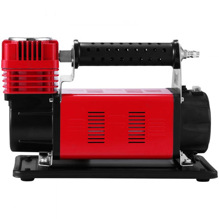 VEVOR hogedruk luchtpomp 12V, drietraps hogedrukpomp 150 PSI, watergekoelde handmatige luchtpomp 540W, hogedruk luchtpomp