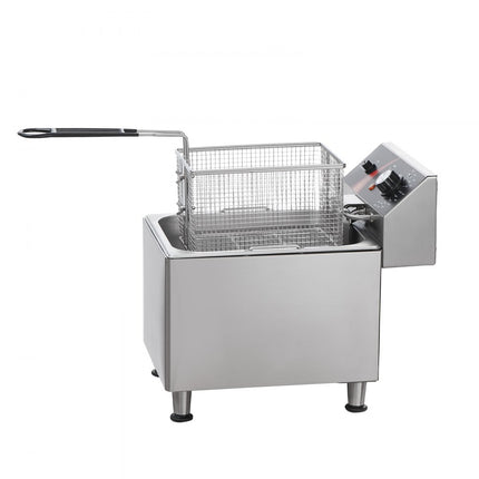 VEVOR Commerciële Elektrische Friteuse 3100W 9L RVS Upgrade 200°C