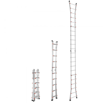 VEVOR telescopische ladder A-frame 20ft verlenging multifunctionele huiswerkladder