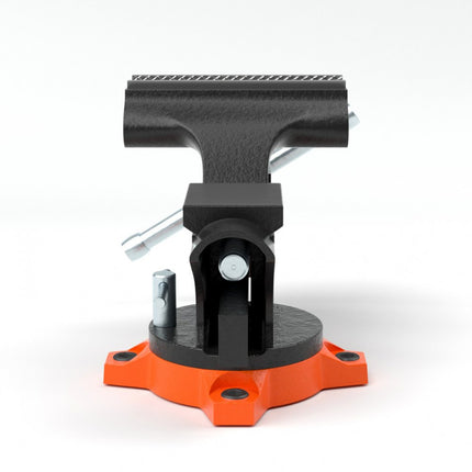 VEVOR bankschroef aambeeld 240° draaibaar 1,5-4,5 cm span werkbank bankschroef