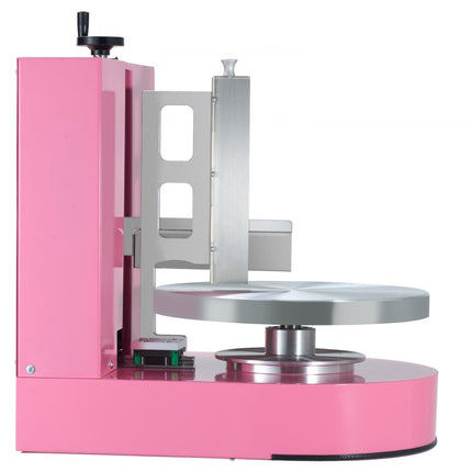 VEVOR taartdecoratiemachine taartcrème verdeelmachine 10,16-30,48cm roze
