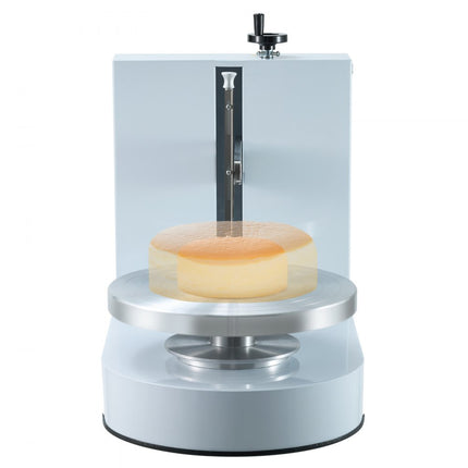 VEVOR taartdecoratiemachine taartcrème verdeelmachine 15,24-35,56cm wit