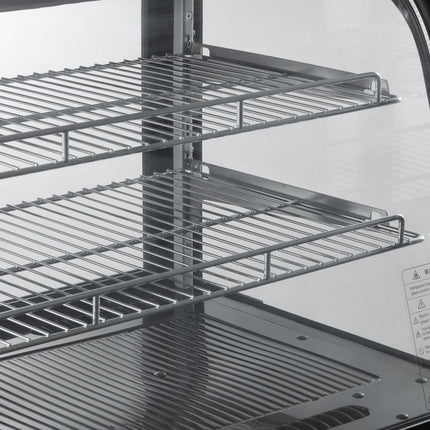 VEVOR koelvitrine bakkerijvitrine koelkastvitrine 115L 2-laags bakkerijen