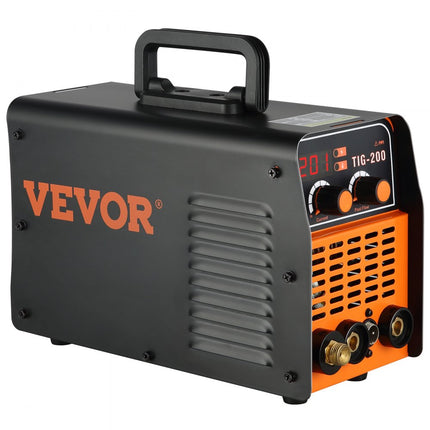 VEVOR TIG-200C TIG/MMA ARC-combinatielasmachine-omvormer 20-200A 40W 230V lasser, 1-3,2 mm TIG-elektroden, 1-4 mm MMA-elektroden, IP21 waterdicht, automatische uitschakelfunctie