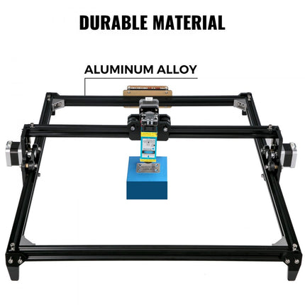 VEVOR Mini Lasergraveermachine Desktop Snijmachine Gravure 56x44x16cm 500MW Oogbescherming Machine Van De Lasergravure Is Perfect Voor Het Graveren
