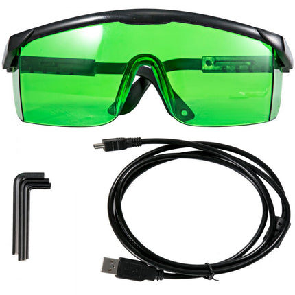 VEVOR Mini Lasergraveermachine Desktop Snijmachine Gravure 56x44x16cm 500MW Oogbescherming Machine Van De Lasergravure Is Perfect Voor Het Graveren