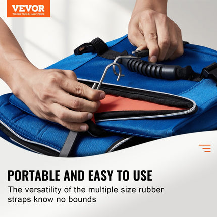 VEVOR spanrubber met haak spankabel bagagerubber expander fiets 20 stuks 91cm