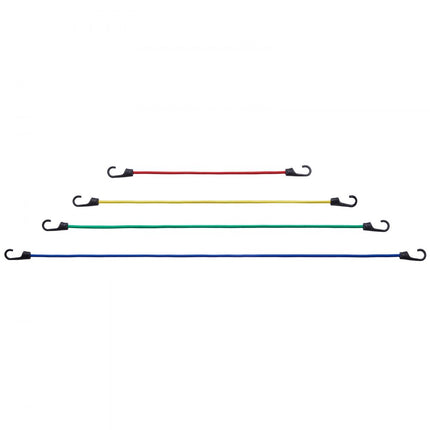 VEVOR spanrubber 32-delig spantouw bagagerubber expandertouw met A3 stalen haken