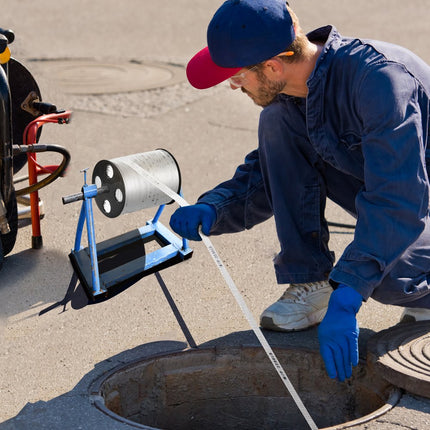 VEVOR Polyester trekkoord 32ft x 3/4" 1134kgf Trekcapaciteit Gedrukte kabeltrekband voor verpakking, tuinieren, commerciële elektriciteit, bedrading, wit