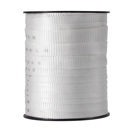 VEVOR Polyester trekkoord 32ft x 3/4" 1134kgf Trekcapaciteit Gedrukte kabeltrekband voor verpakking, tuinieren, commerciële elektriciteit, bedrading, wit