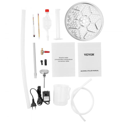 VEVOR Water Distilleerder Alcohol Distilleerder 70L Distilleerder Diy Still Kit Rvs Still