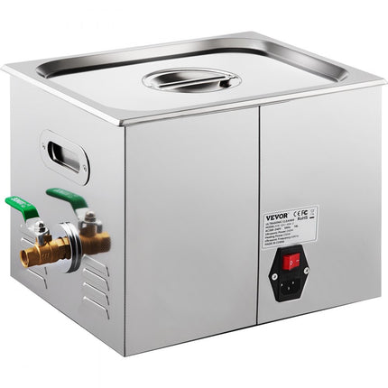VEVOR Ultrasoon Reiniger Ultrasoon Reinigingsapparaat UltrasoneReiniger 15L36-40KHz met Tijdopnemer