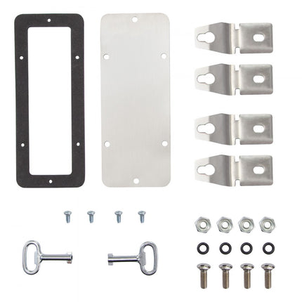 VEVOR 25x20x10cm schakelkast roestvrijstalen elektrische behuizing IP66