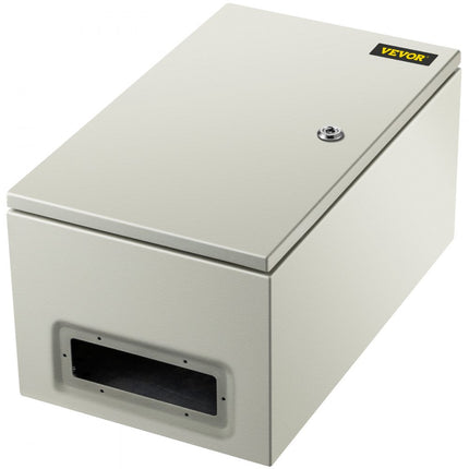 VEVOR schakelkast koolstofstaal verdeelkast industriële behuizing 50x30x25cm schakelkast IP66 & NEMA waterdichte aansluitdoos powerbox ideaal voor fabrieken bouwplaatsen winkelcentra etc.