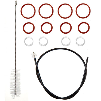 VEVOR 2.5LX2 Elektrische Warme Chocolade Kaasverwarmer Dispenser Machine met 2 Pompen