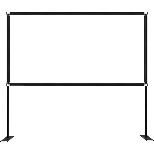 VEVOR Projectiescherm Beamer Scherm 226,1 x 139,7 cm Projectorscherm 16:9 Hd Projector Screen van Oxford-doek van Hoog Textiel met een Brede Kijkhoek