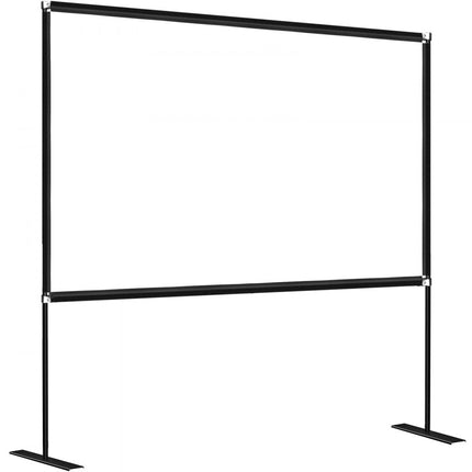 VEVOR Projectiescherm Beamer Scherm 226,1 x 139,7 cm Projectorscherm 16:9 Hd Projector Screen van Oxford-doek van Hoog Textiel met een Brede Kijkhoek