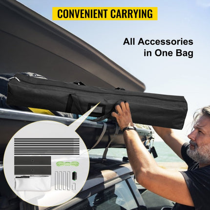 VEVOR Projectiescherm Beamer Scherm 226,1 x 139,7 cm Projectorscherm 16:9 Hd Projector Screen van Oxford-doek van Hoog Textiel met een Brede Kijkhoek