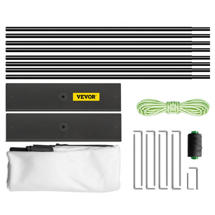 VEVOR Beamer Scherm Projectorscherm Projector Screen 135 in Beamer Projectieschermen Opvouwbaar Projectiescherm met Standaard 16:9 Hd Projectiescherm