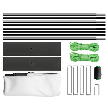 VEVOR Projectieschermen Beamer Projector Screen Scherm Draagbaar Filmscherm met Standaard 150 inch 16:9 Hd 4K