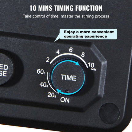 VEVOR Pro Drinkmixer Drankenmixer 375 W Milkshake-machine met enkele kop, 3 snelheden instelbaar 15000/18000/21000 RPM, roestvrijstalen beker Melk- en eiwitshake, drankmixer, cocktail, barmixer