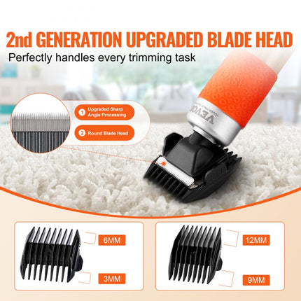 VEVOR Tapijtsnijder 200W Tapijttuften Tapijttrimmer Desktopopslag