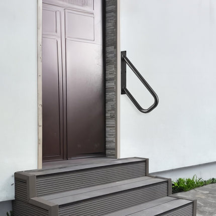 VEVOR 48cm reling trapleuning leuning trapleuning 1-2 treden 240kg