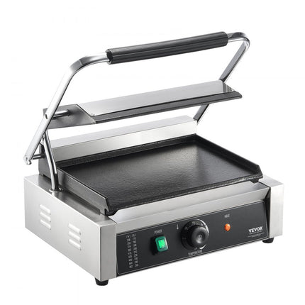 VEVOR Panini Persgrill Sandwichmaker Contactgrill Commercieel Elektrisch
