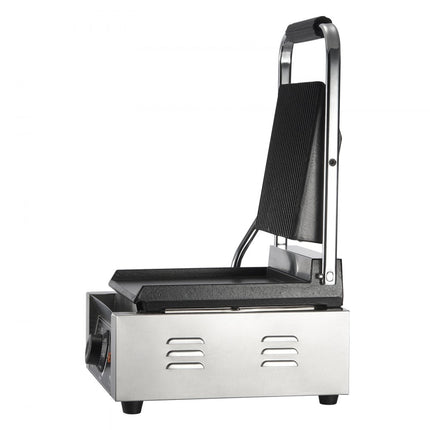 VEVOR Panini Persgrill Sandwichmaker Contactgrill Commercieel 23x23cm
