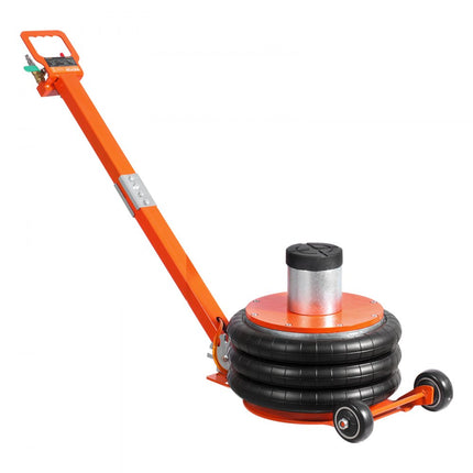 VEVOR pneumatische autokrik luchtkrik 5t drievoudige tas SUV pick-up draagbaar zwart