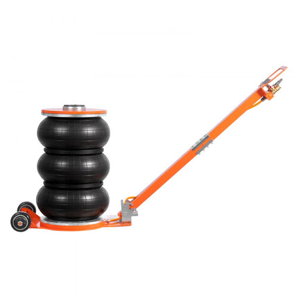 VEVOR pneumatische autokrik luchtkrik 5t drievoudige tas SUV pick-up draagbaar zwart