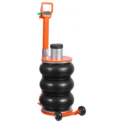 VEVOR pneumatische autokrik luchtkrik 5t drievoudige tas SUV pick-up draagbaar zwart