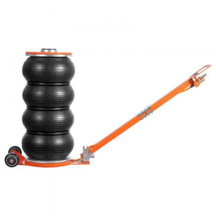 VEVOR pneumatische autokrik luchtkrik 6t SUV pick-up met vier zakken draagbaar zwart