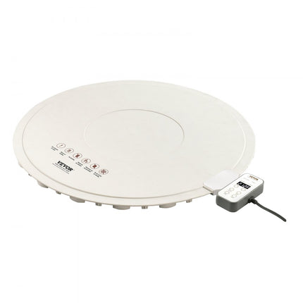 VEVOR elektrische warmhoudplaat oprolbare voedselverwarmmat 60 cm buffet beige